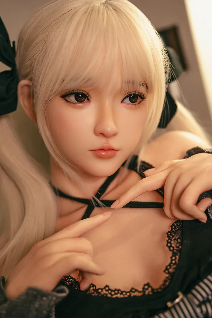 150cm (4ft11) Small Breasts Realistic Lifelike Silicone Sex Doll Haruki, ROS Head #18B